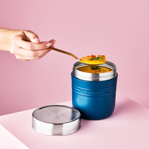 Le Creuset On The Go Deep Teal Food Flask 500ml